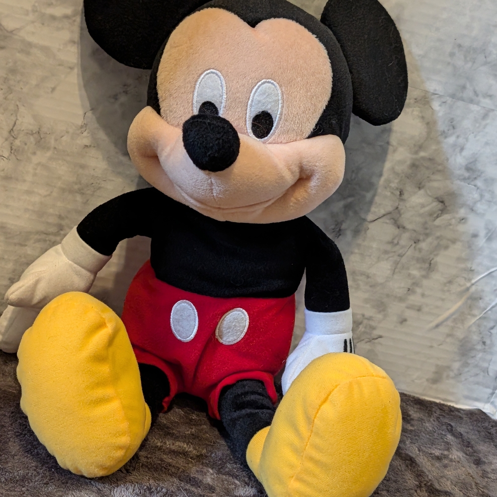 Official Disney Store Mickey Mouse Plush Classic Medium Stuffed Animal